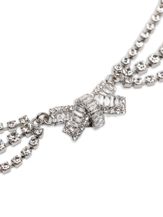 Silver Glass Necklace