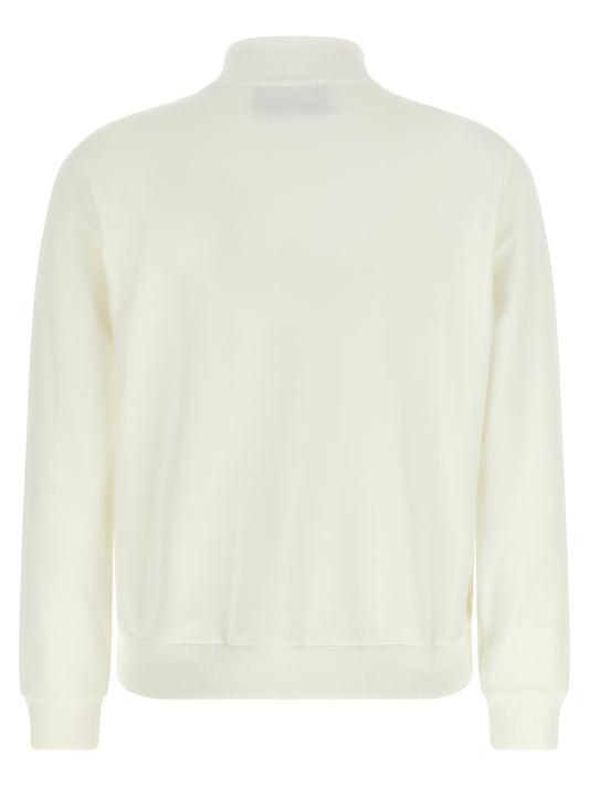 White Cotton Sweatshirt