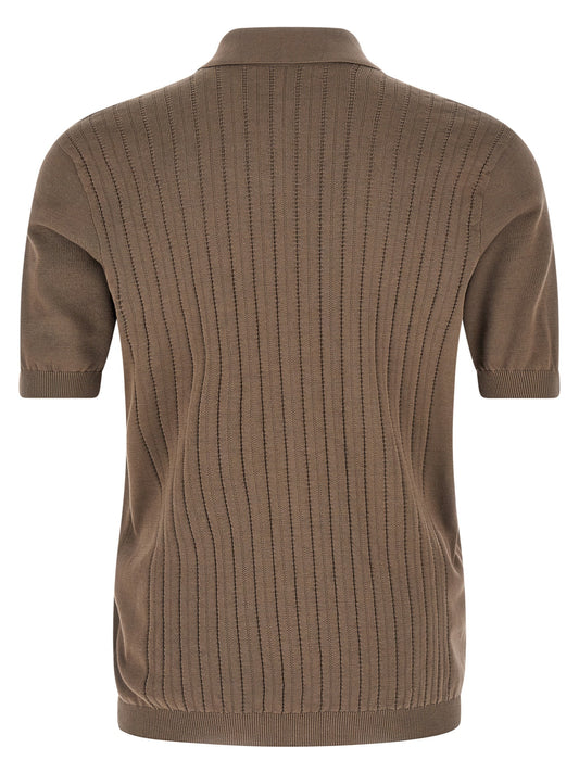 Brown Cotton Blouse