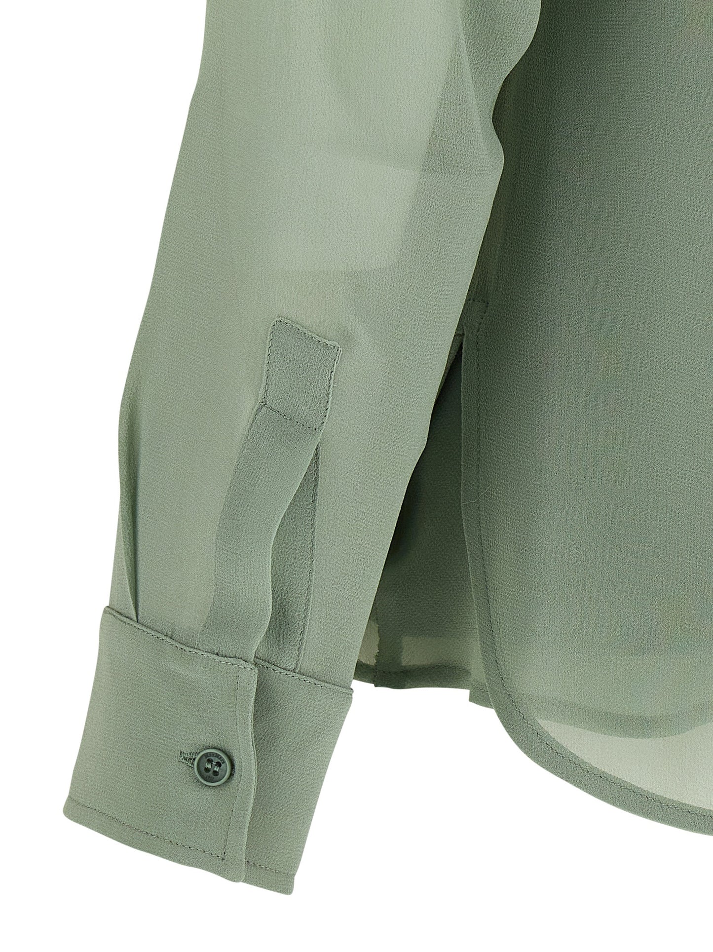 Bicolor Silk Blouse