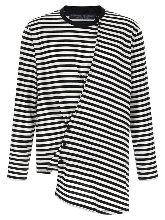Bicolor Cotton Cardigan