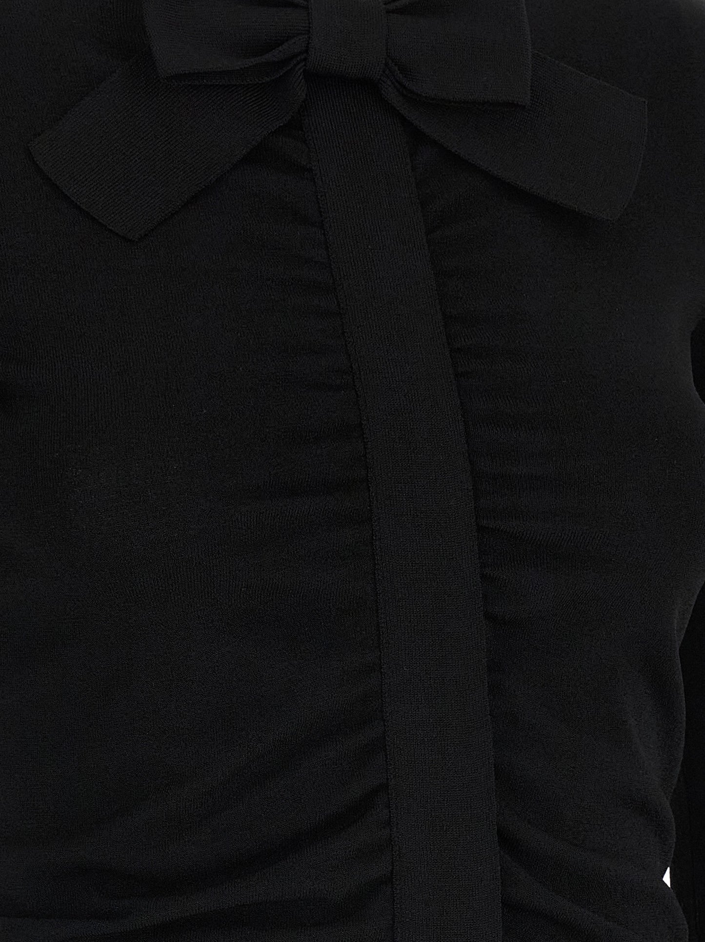 Black Viscose Cardigan