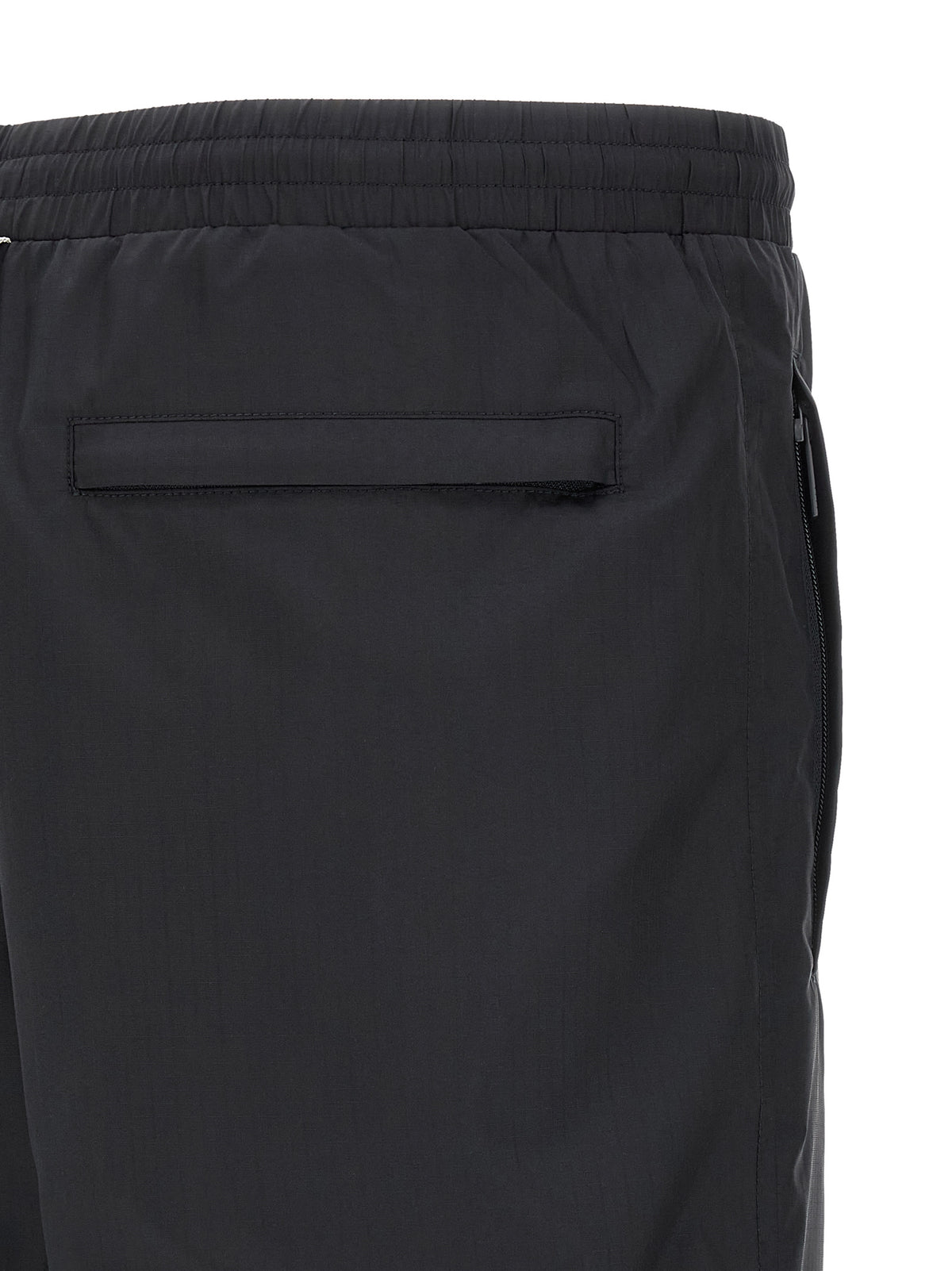 Blue Polyamide Joggers (Workout Pants)