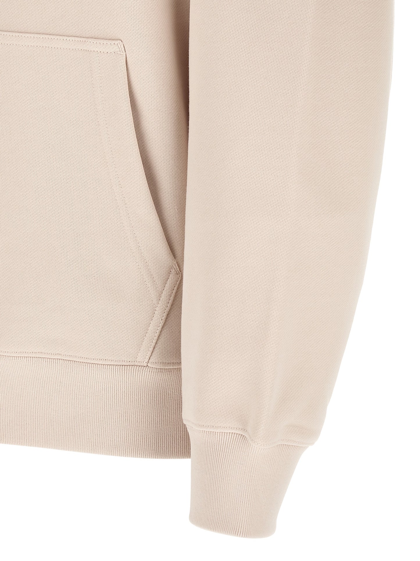 Beige Cotton Sweatshirt