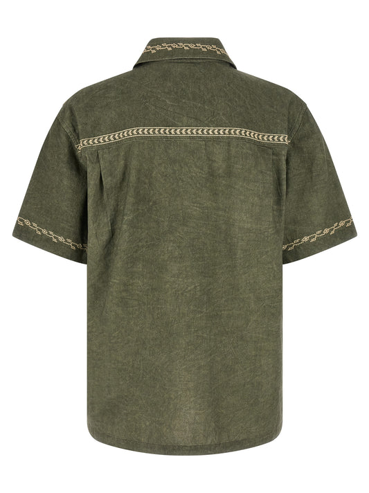 Bicolor Cotton Blouse