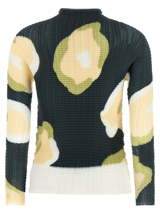 Multicolor Polyester Sweatshirt