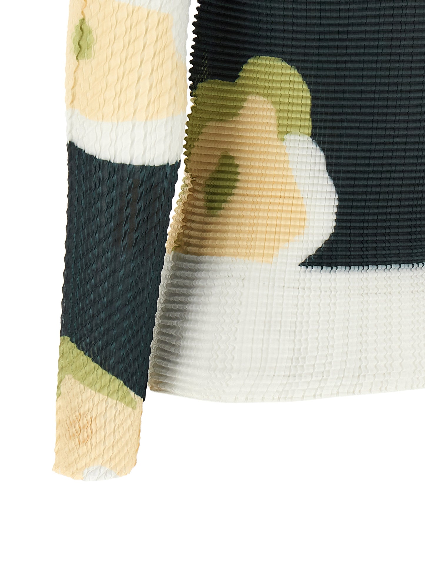 Multicolor Polyester Sweatshirt