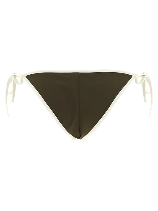 Bicolor Polyamide Swim Briefs