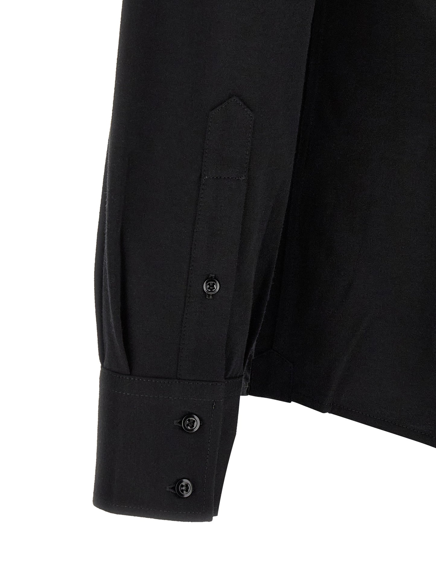 Black Cotton Blouse