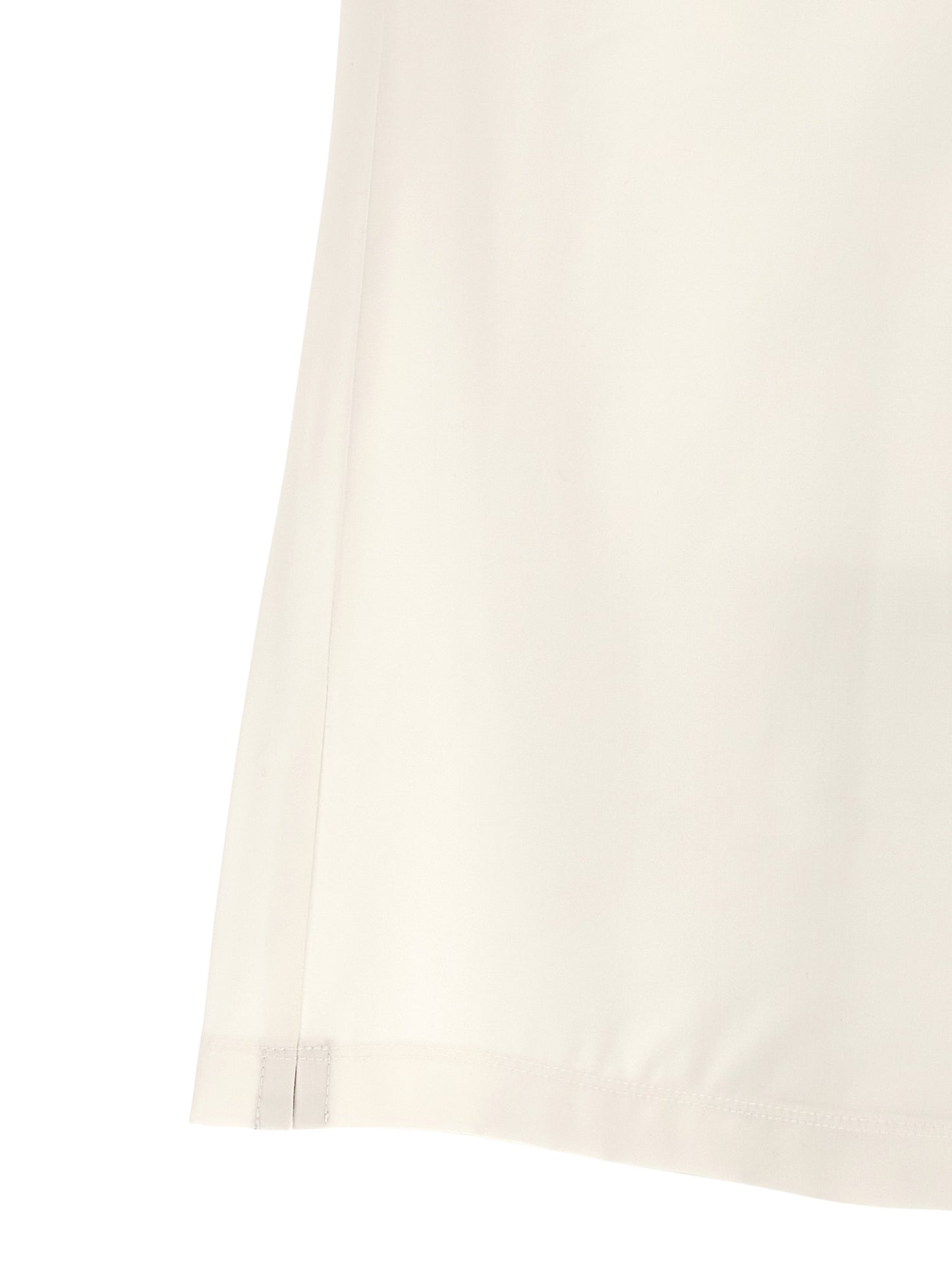 White Virgin Wool Polo Shirt