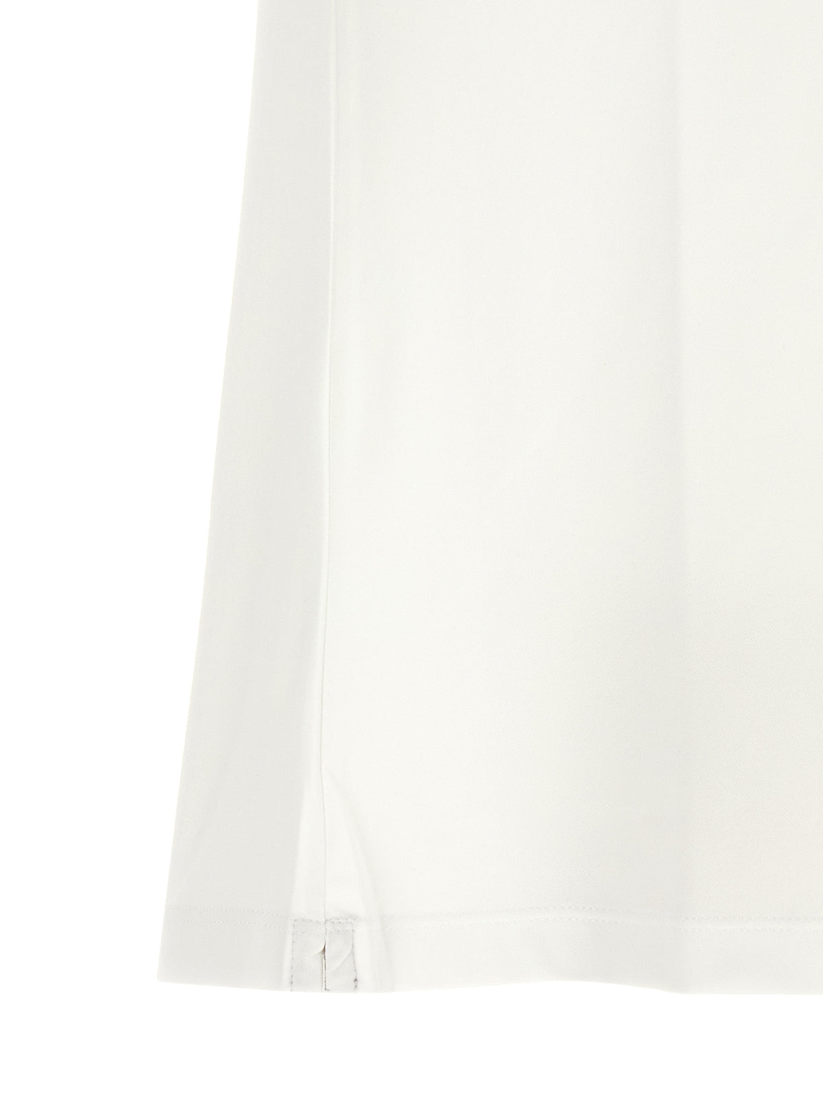 White Polyamide Polo Shirt