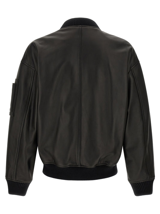 Black Leather Leather Jacket