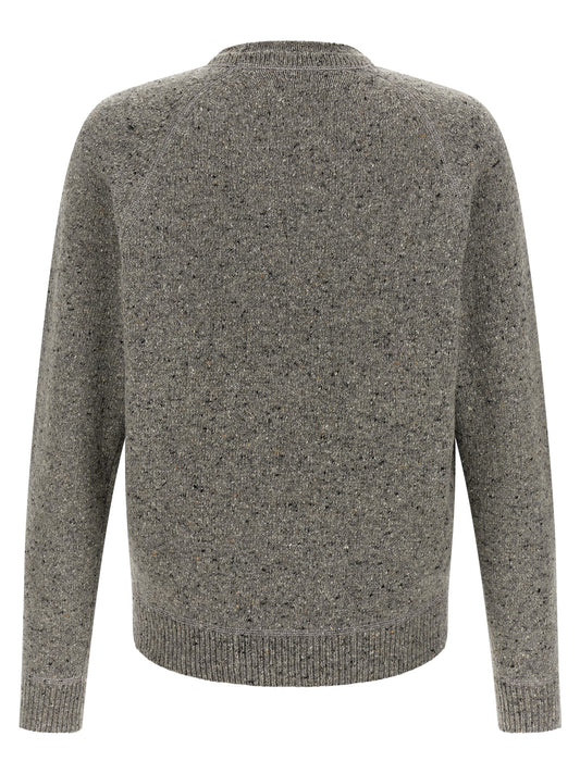 Gray Wool Cardigan