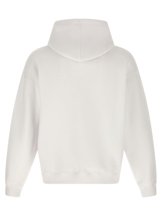 White Cotton Sweatshirt