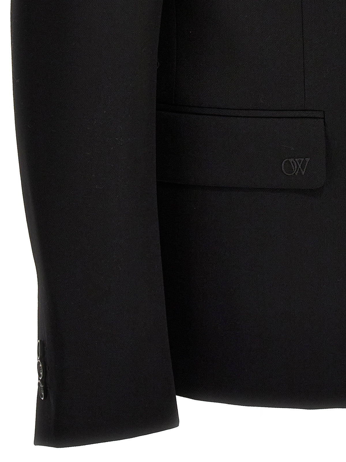 Black Wool Blazer