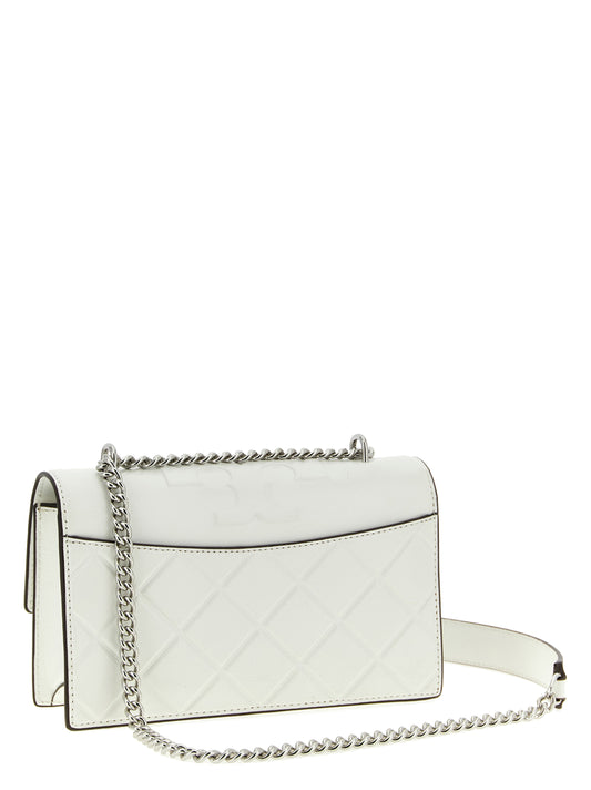 White Goatskin Crossbody Bag