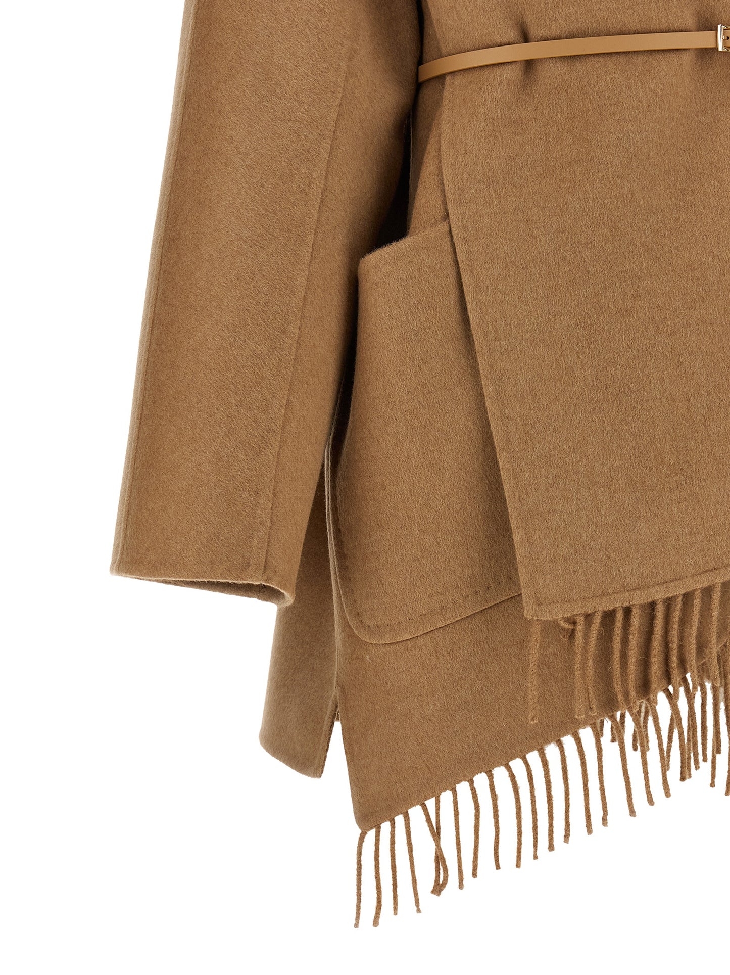 Beige Camel Hair Coat
