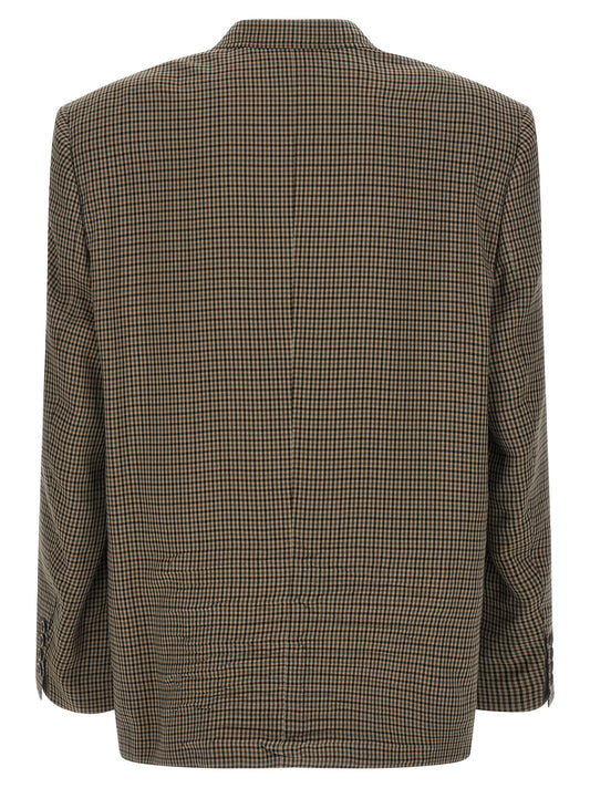 Brown Lyocell Blazer