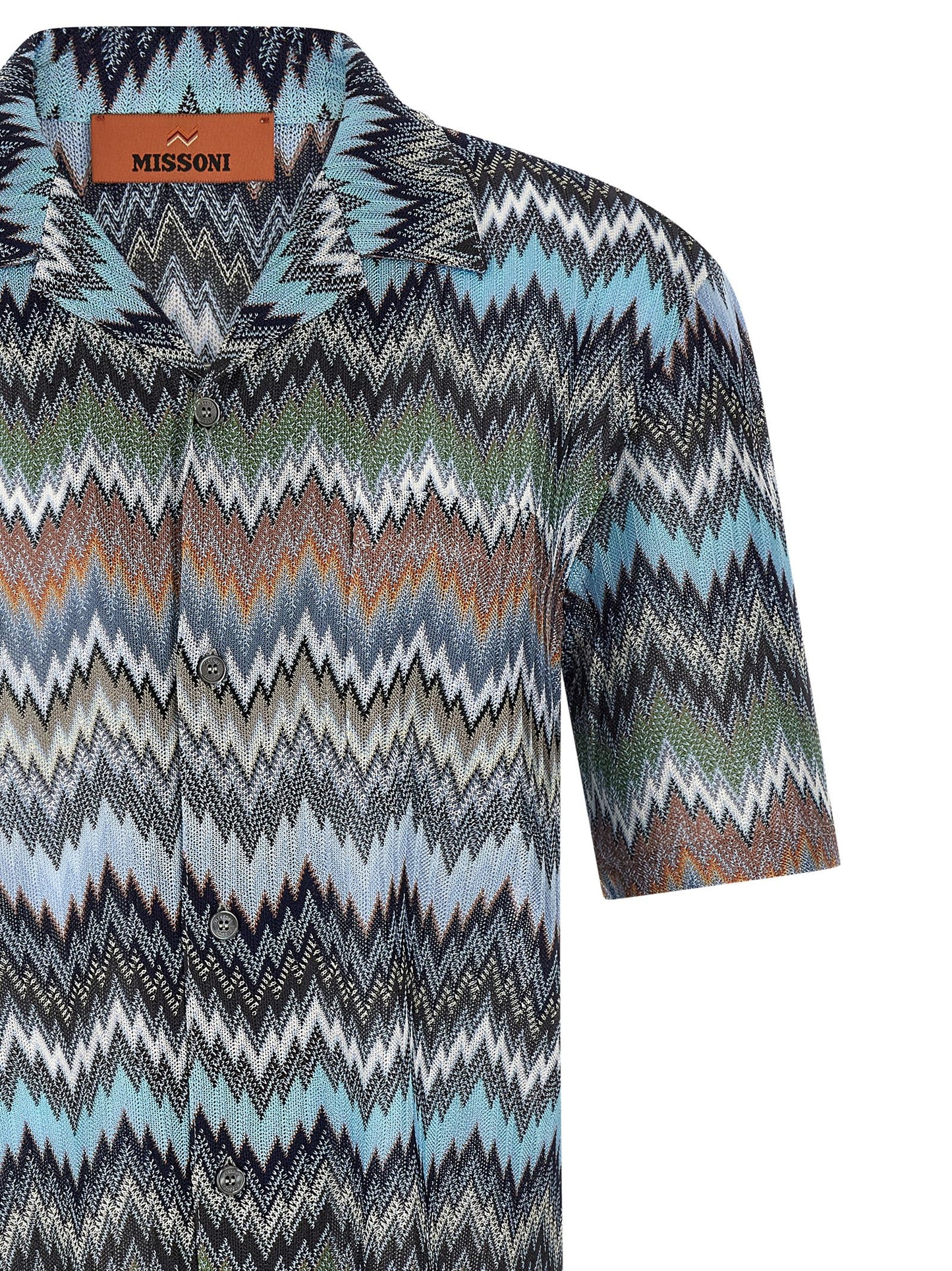 Multicolor Viscose Blouse
