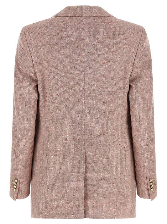 Multicolor Cotton Blazer