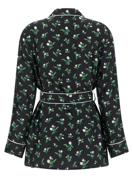 Black Silk Blouse