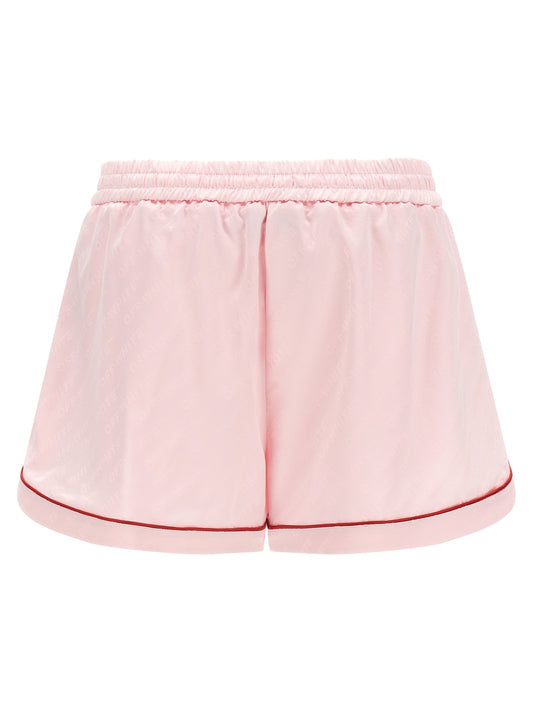 Multicolor Viscose Bermuda Shorts