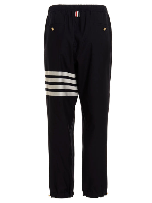 Blue Wool Athletic Pants