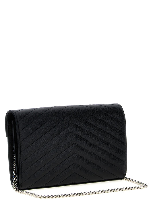 Black Calfskin Clutch Bag