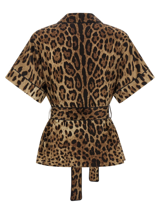 Brown Silk Blouse