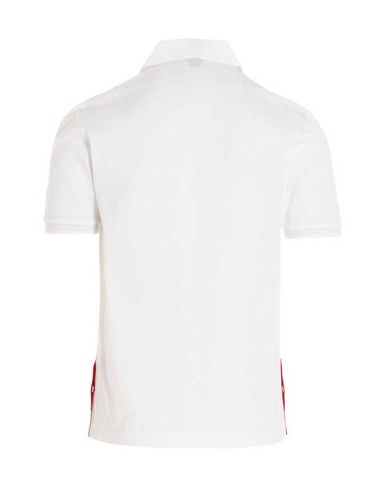 White Cotton Polo Shirt