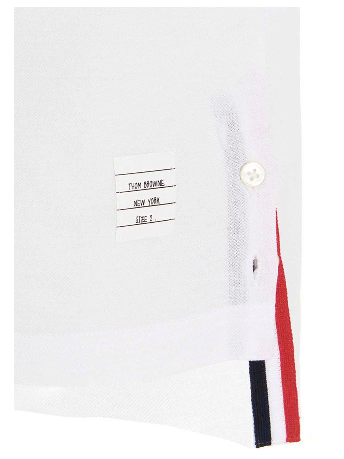 White Cotton Polo Shirt