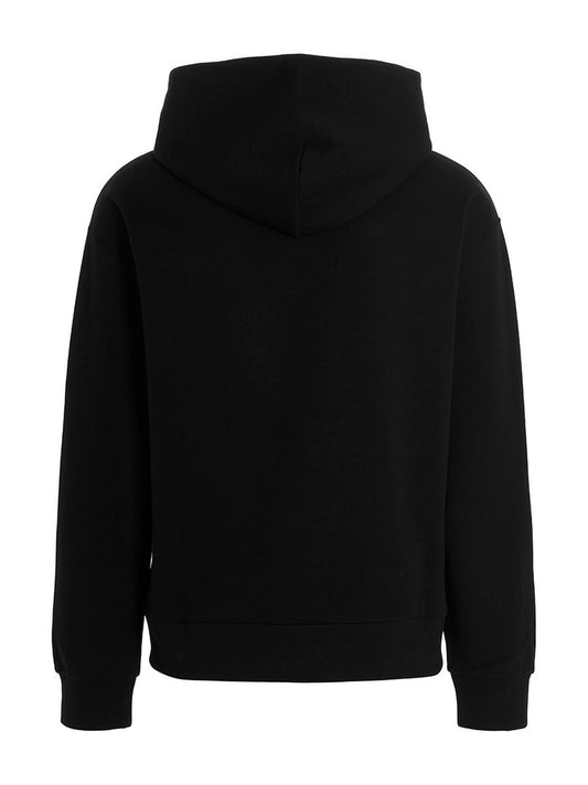 Black Cotton Sweatshirt