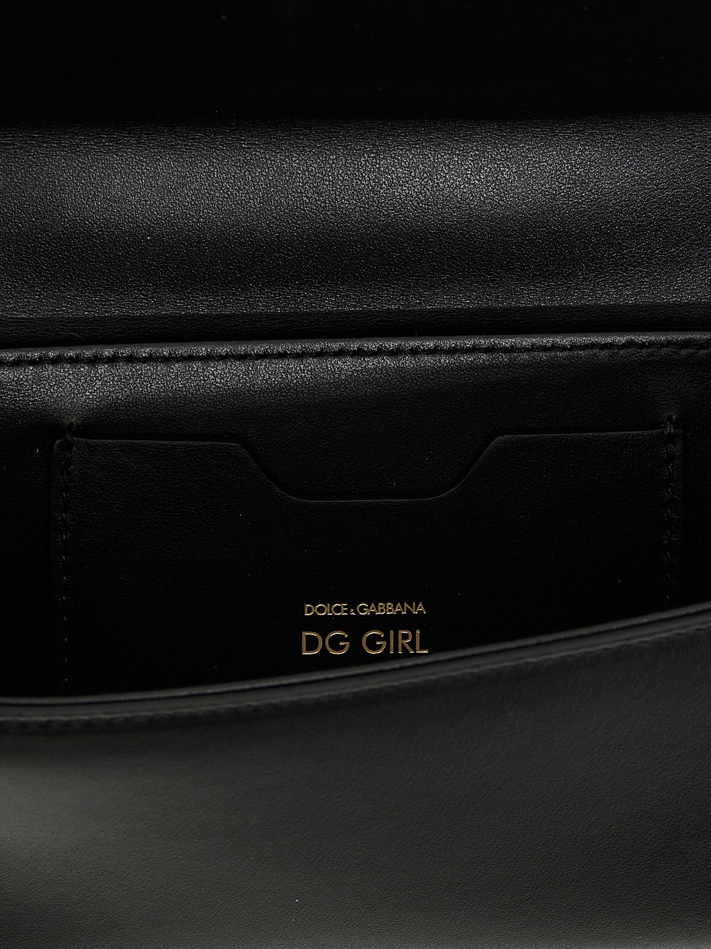Black Calfskin Crossbody Bag