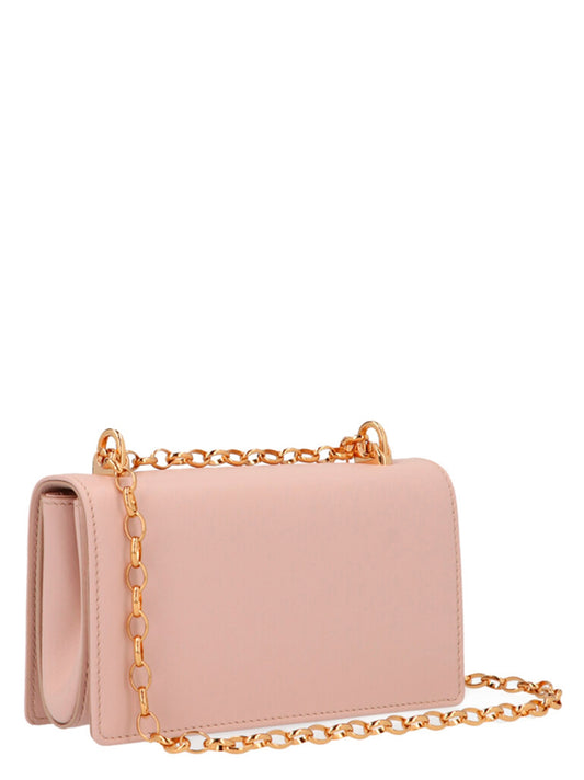 Multicolor Lamb Leather Crossbody Bag