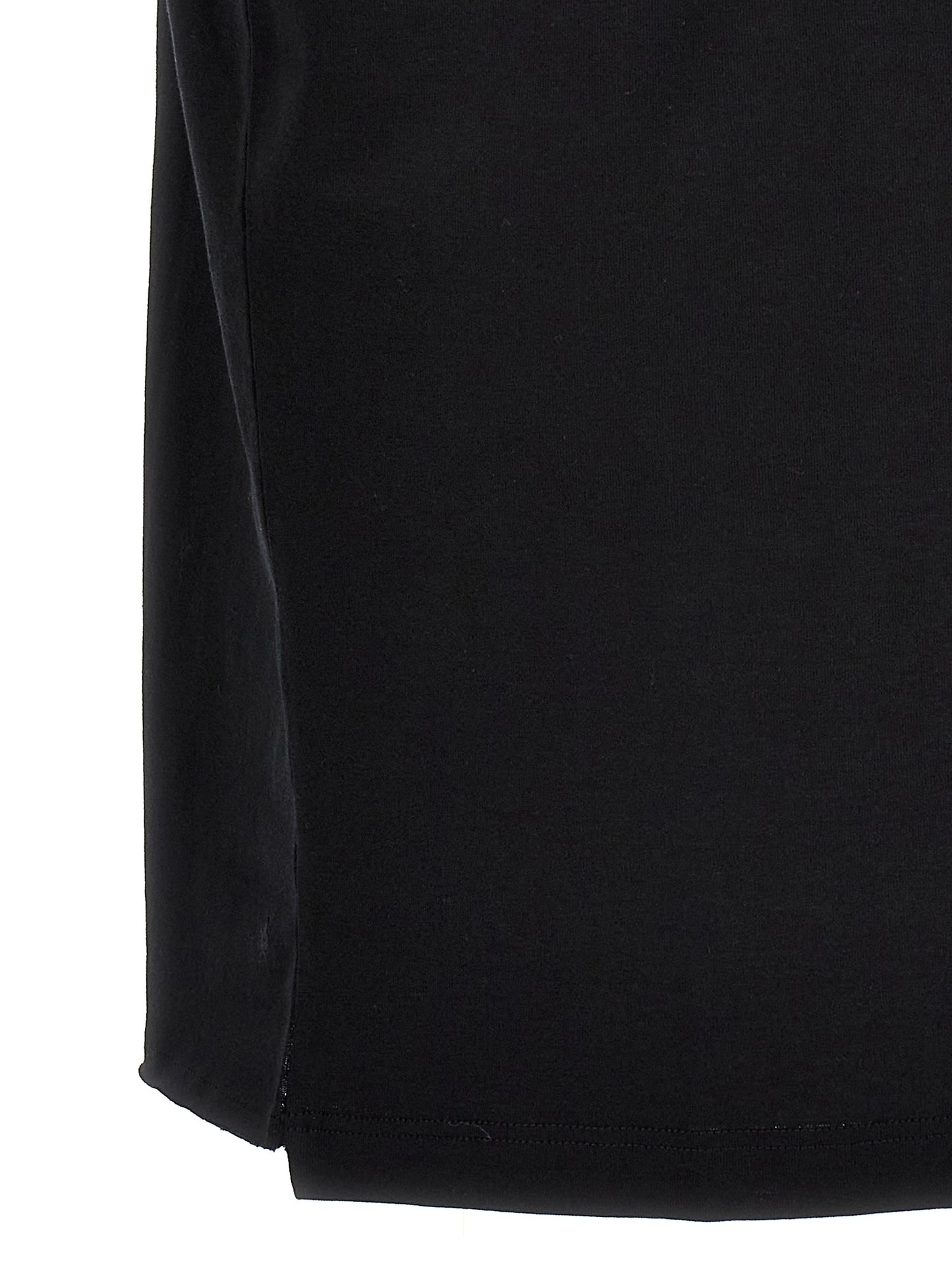 Black Cotton T-Shirt