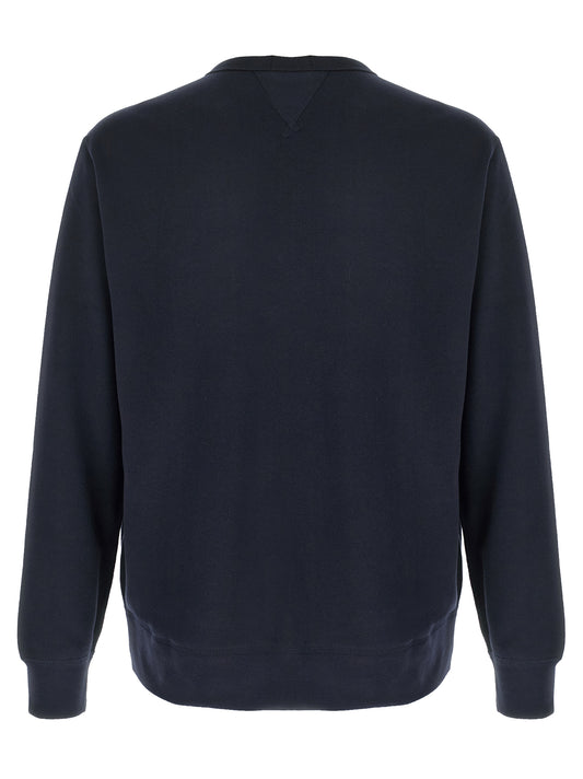 Blue Cotton Sweatshirt