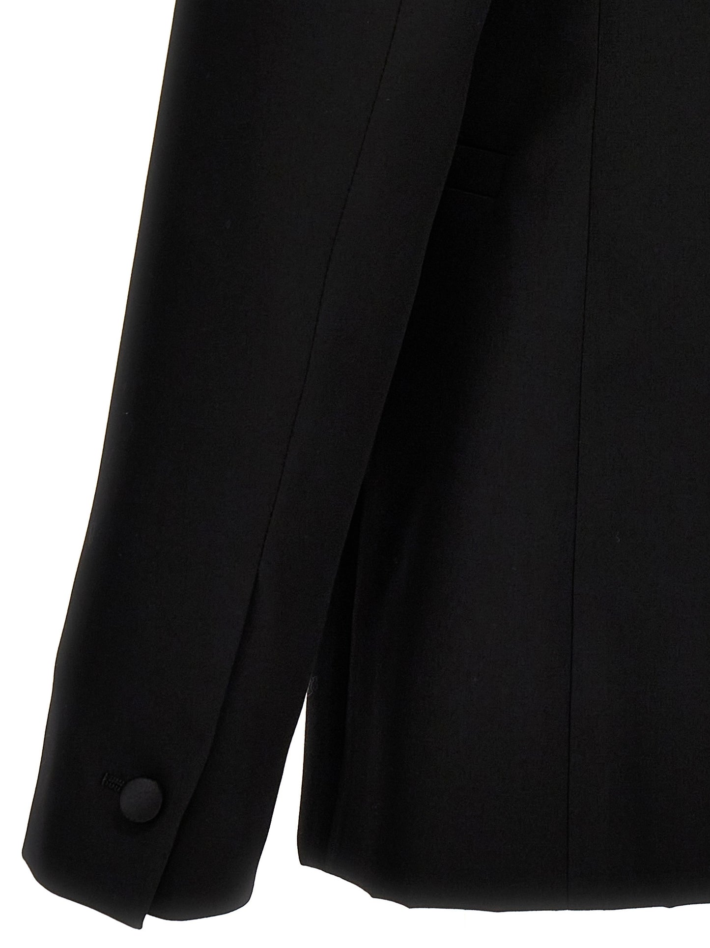 Black Wool Blazer