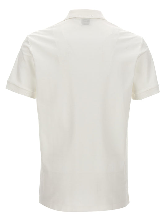 White Cotton Polo Shirt
