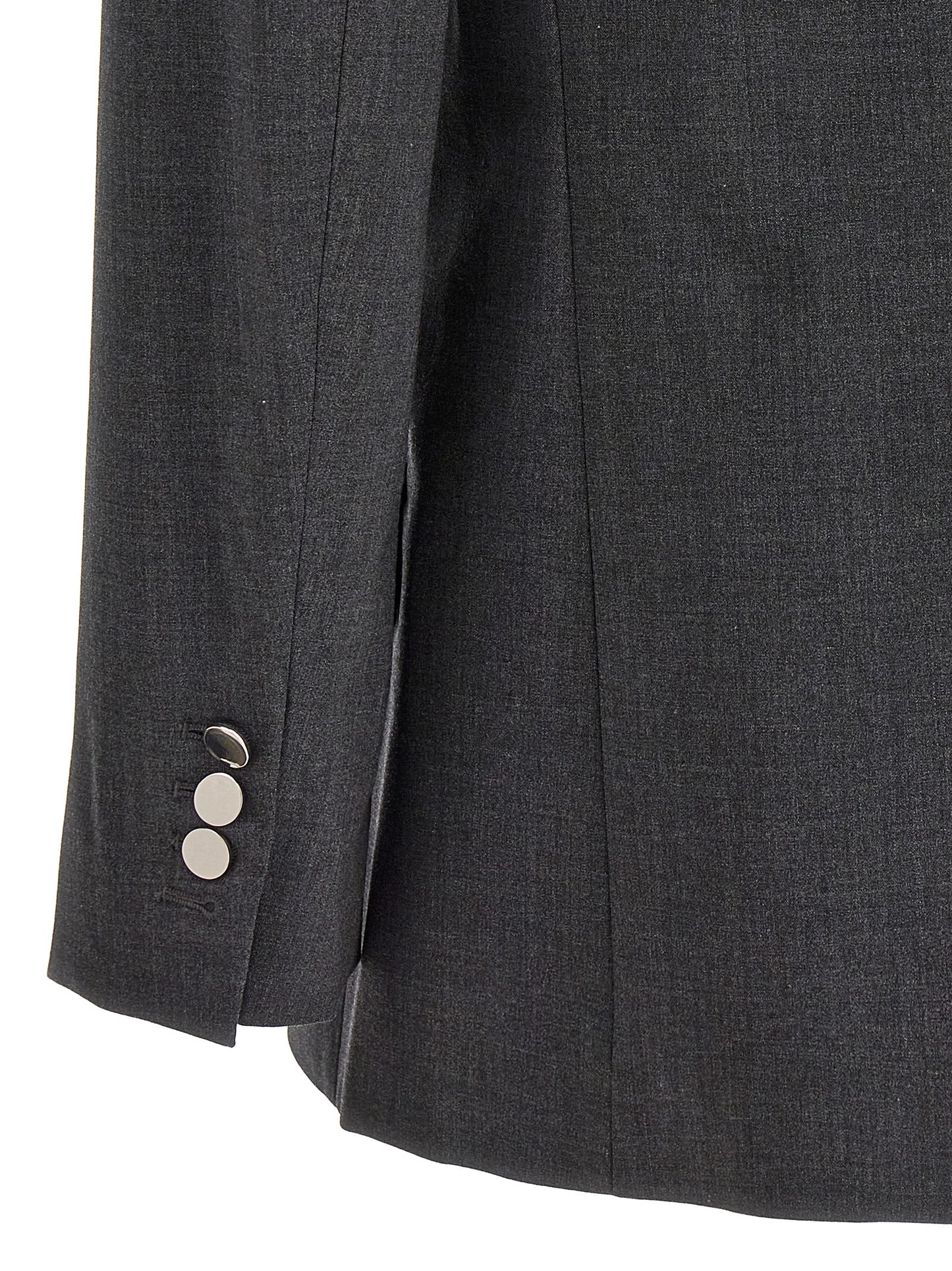 Gray Wool Blazer