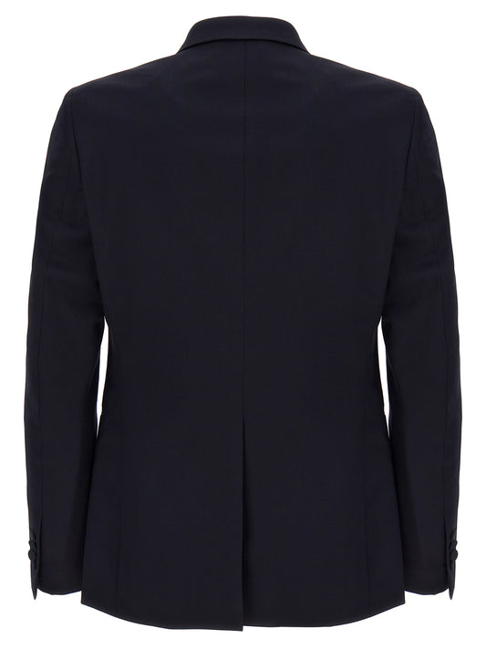 Blue Virgin Wool Blazer