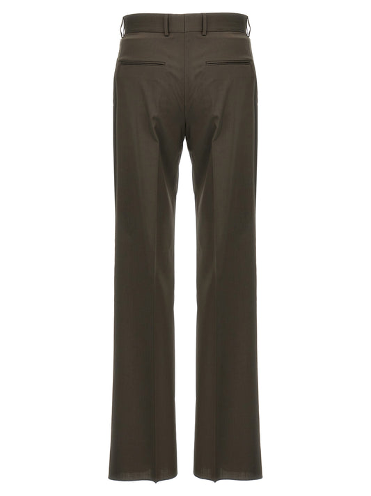 Bicolor Wool Dress Pants