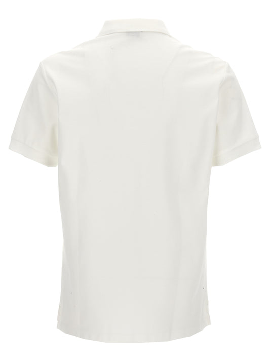 White Cotton Polo Shirt