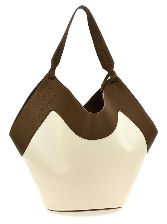 Multicolor Calfskin Tote Bag