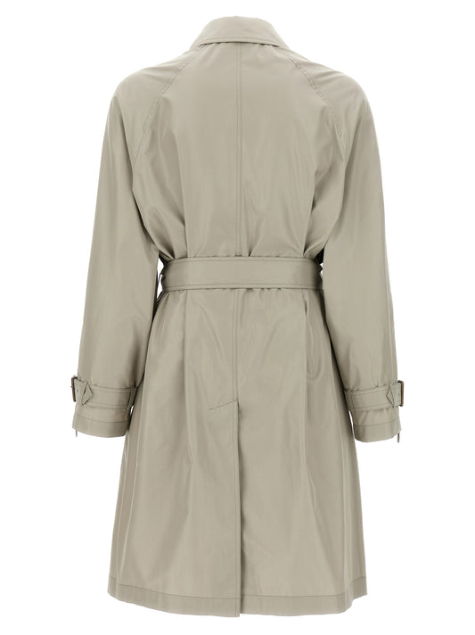 Gray Satin Coat