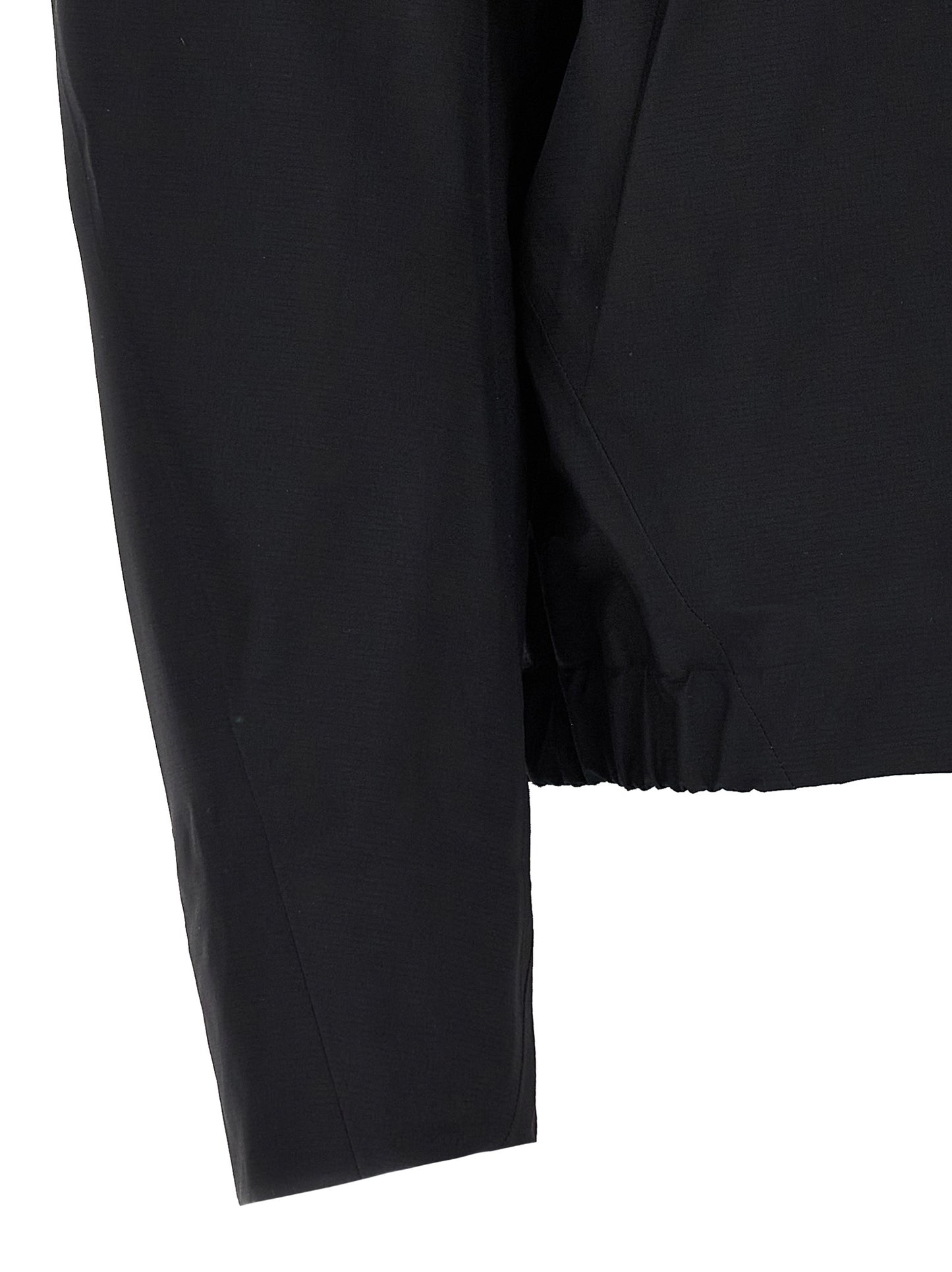 Black Nylon Shell Jacket
