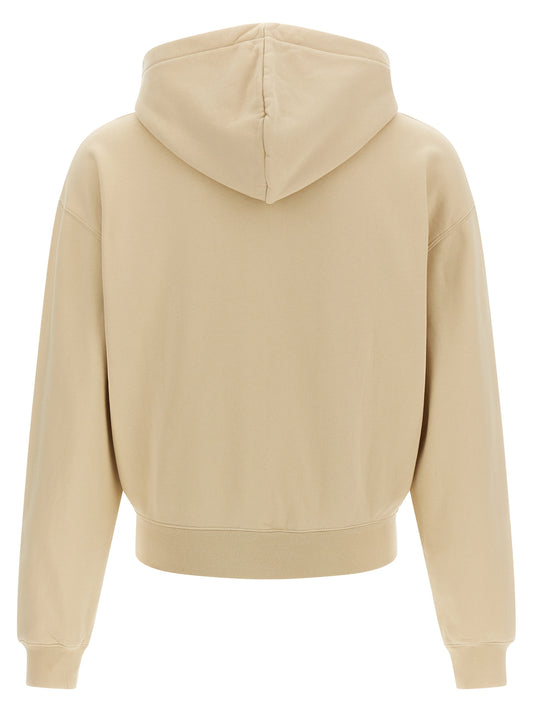 Beige Cotton Sweatshirt
