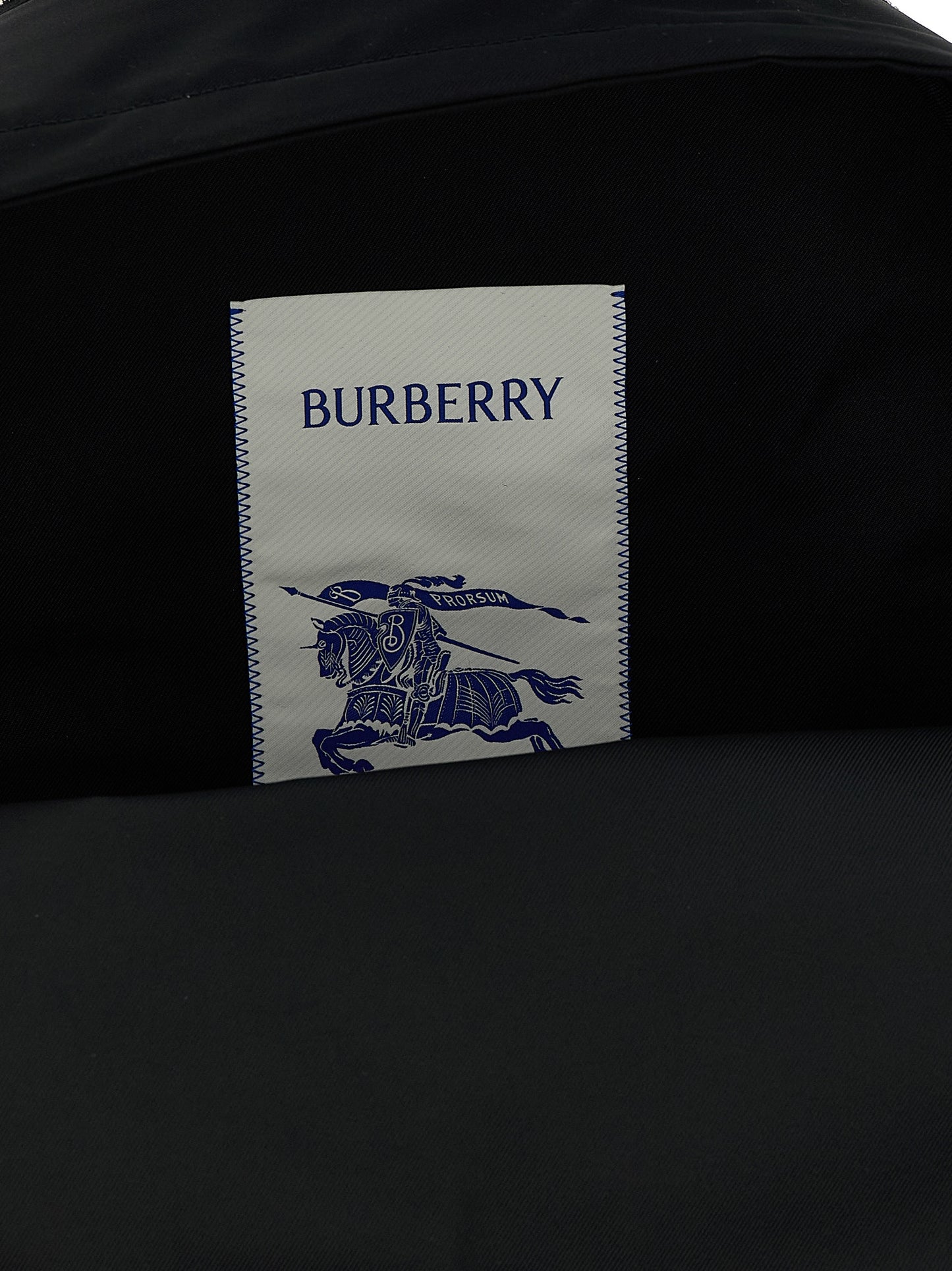 Black Polyester Backpack