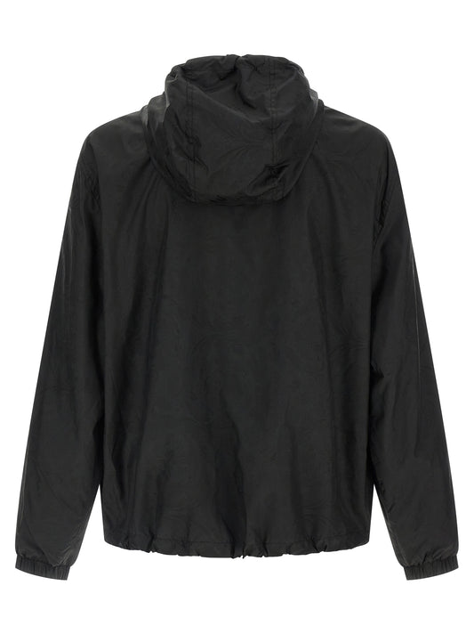 Black Nylon Shell Jacket