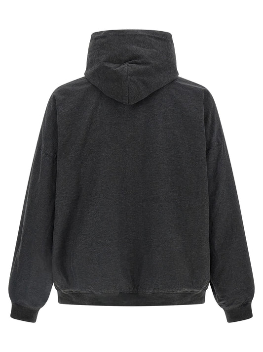 Gray Cotton Sweatshirt