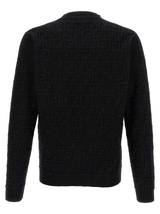 Black Cotton Cardigan